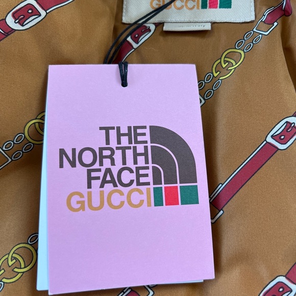 Gucci x Northface Black Puffer sz XS - Picture 8 of 16
